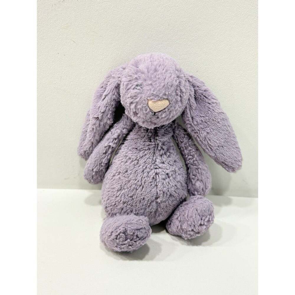 Jellycat Bashful Viola Bunny 12" Purple Rabbit Plush Adorable